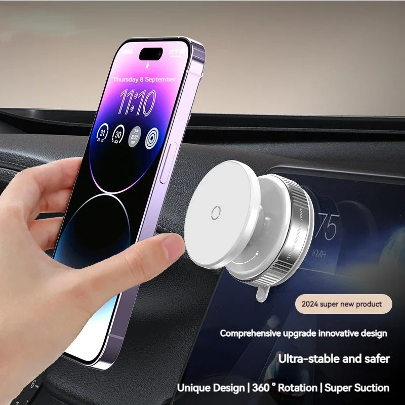 Vacuum Magnetic Phone Holder