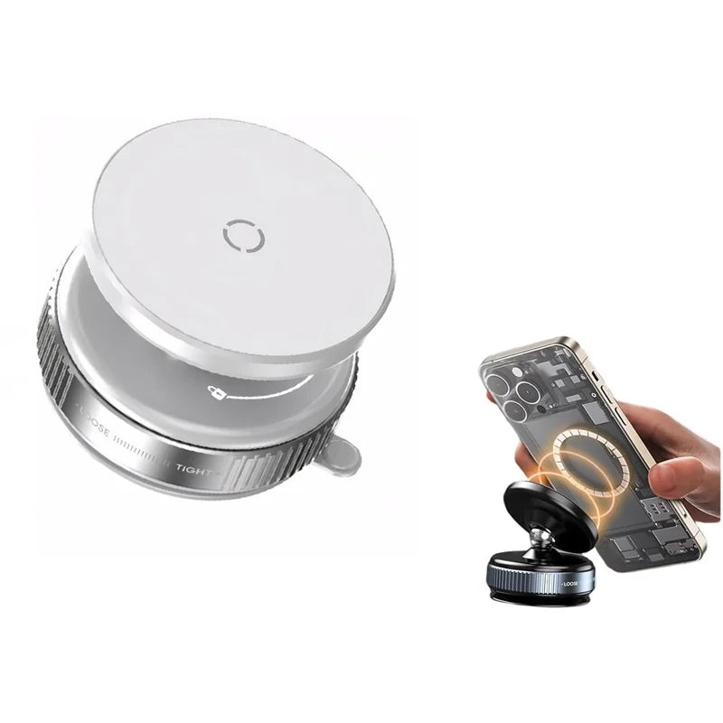 Vacuum Magnetic Phone Holder